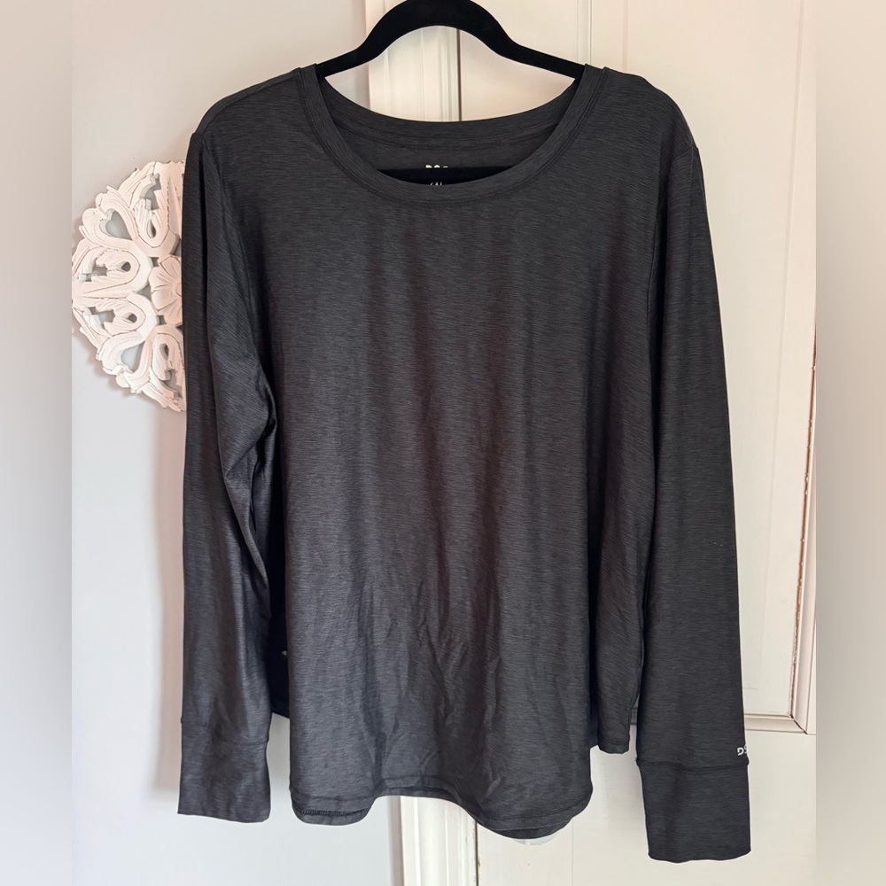DSG Long Sleeve Top in Gray XXL